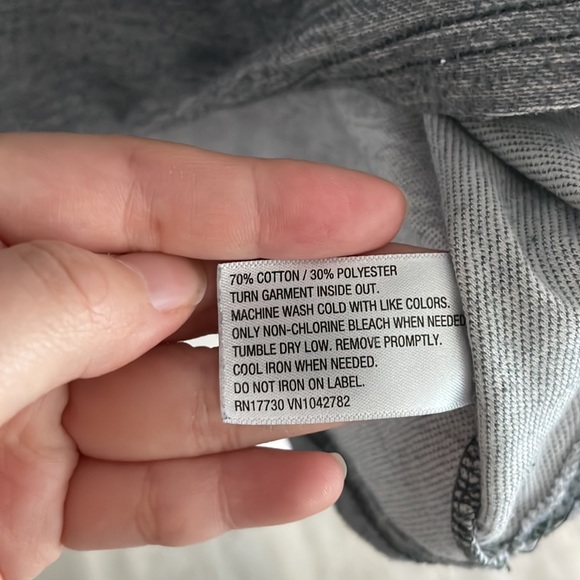 Long sleeve medium athletic fit cotton casual long sleeve shirt - Picture 4 of 4